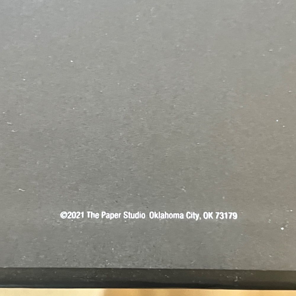 The Paper Studio Vintage Look Art deco Gold, Scrap/Art/ /Photo Album , 3 ring - Picture 7 of 8